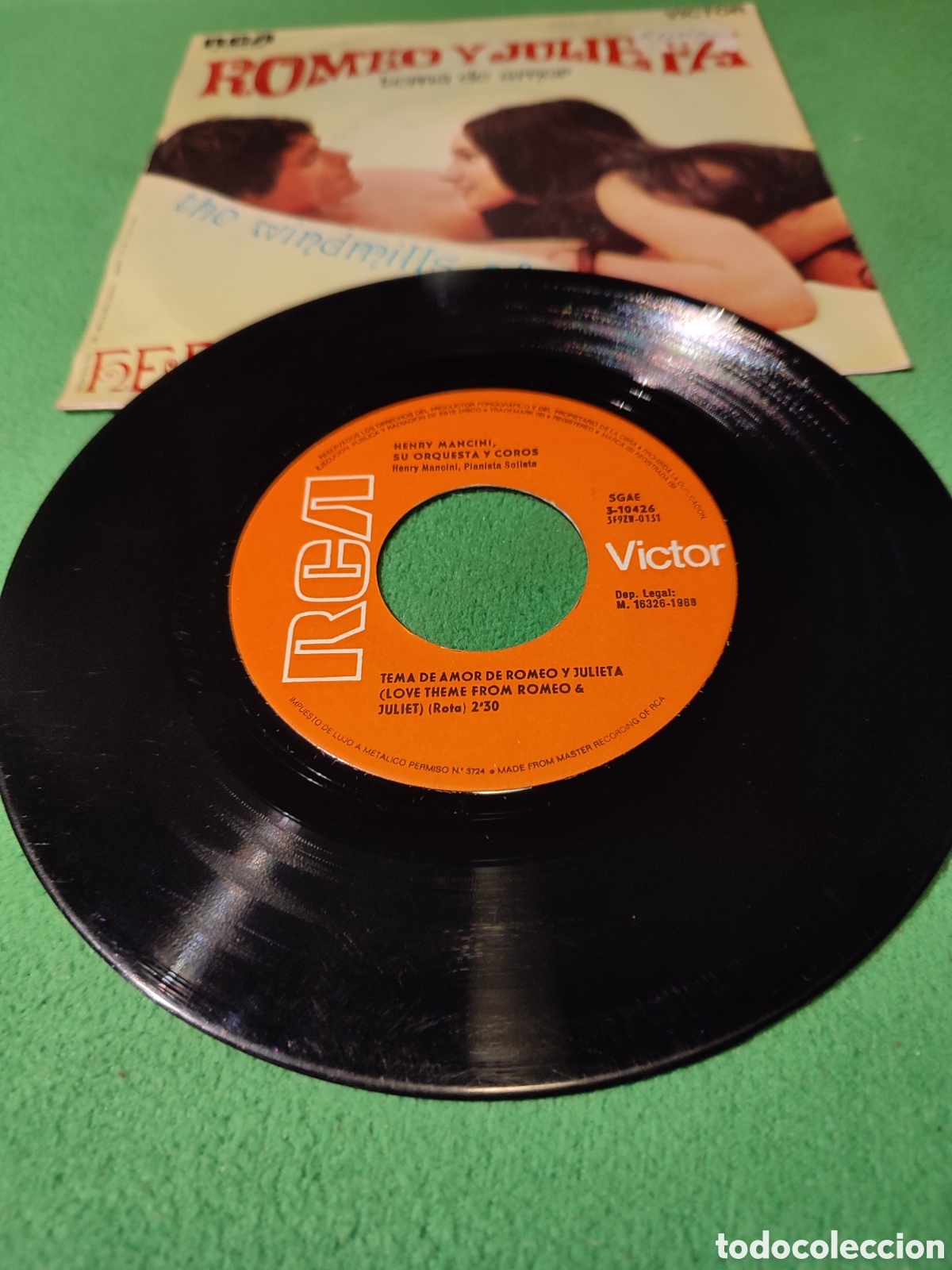 Discos de vinilo: Henry Mancini - Romeo y Julieta - Foto 2