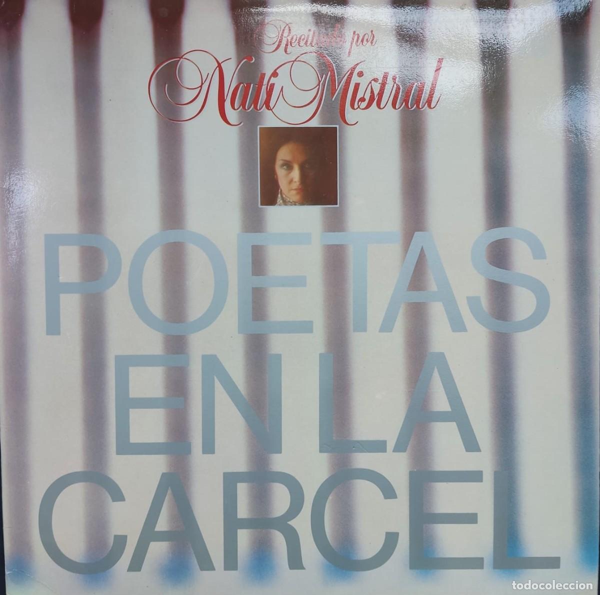 Discos de vinilo: NATI MISTRAL. POETAS EN LA C&Aacute;RCEL. LP - Foto 1