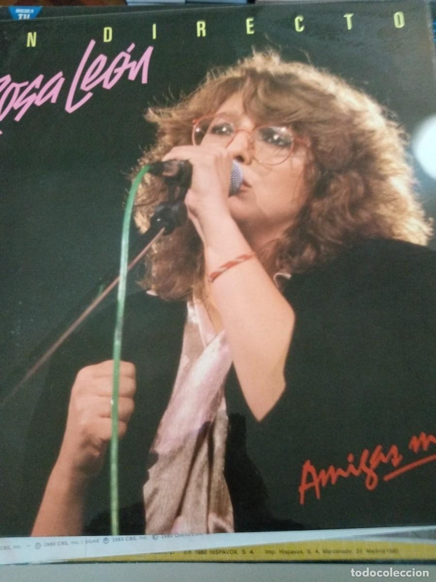Discos de vinilo: Disco de vinilo de Rosa Le&oacute;n. - G&eacute;nero: Pop/Rock Nacional. - Foto 1