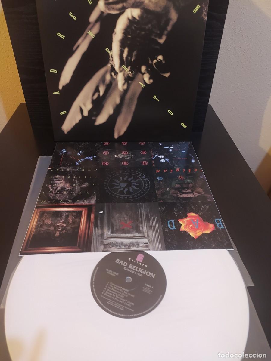Discos de vinilo: BAD RELIGI&Oacute;N lp. GENERATOR Ed. Limitada 1500.Color - Foto 1