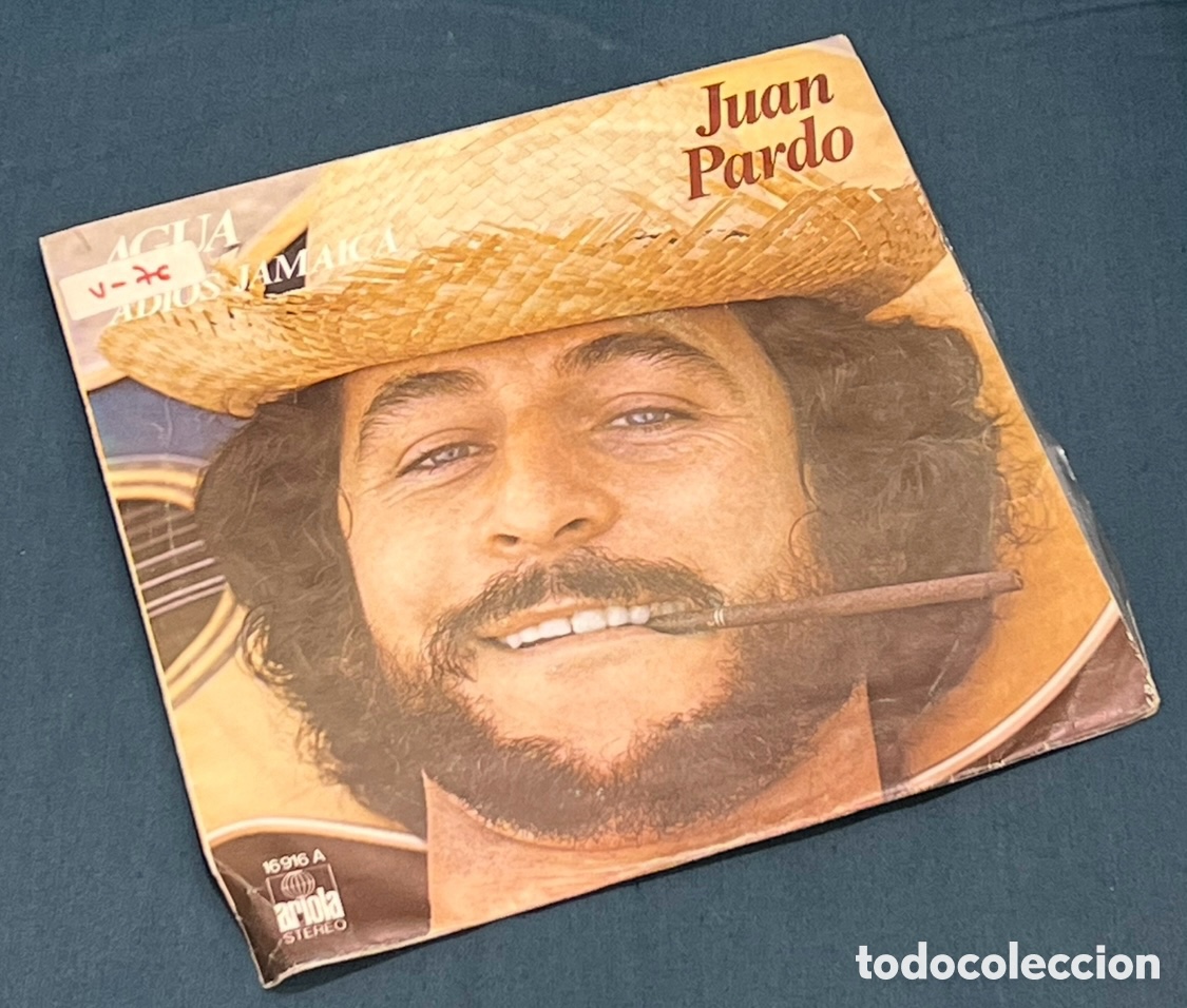 Discos de vinilo: Disco Vinilo Single. Juan Pardo. &ldquo;Agua&rdquo;. 1976. - Foto 1