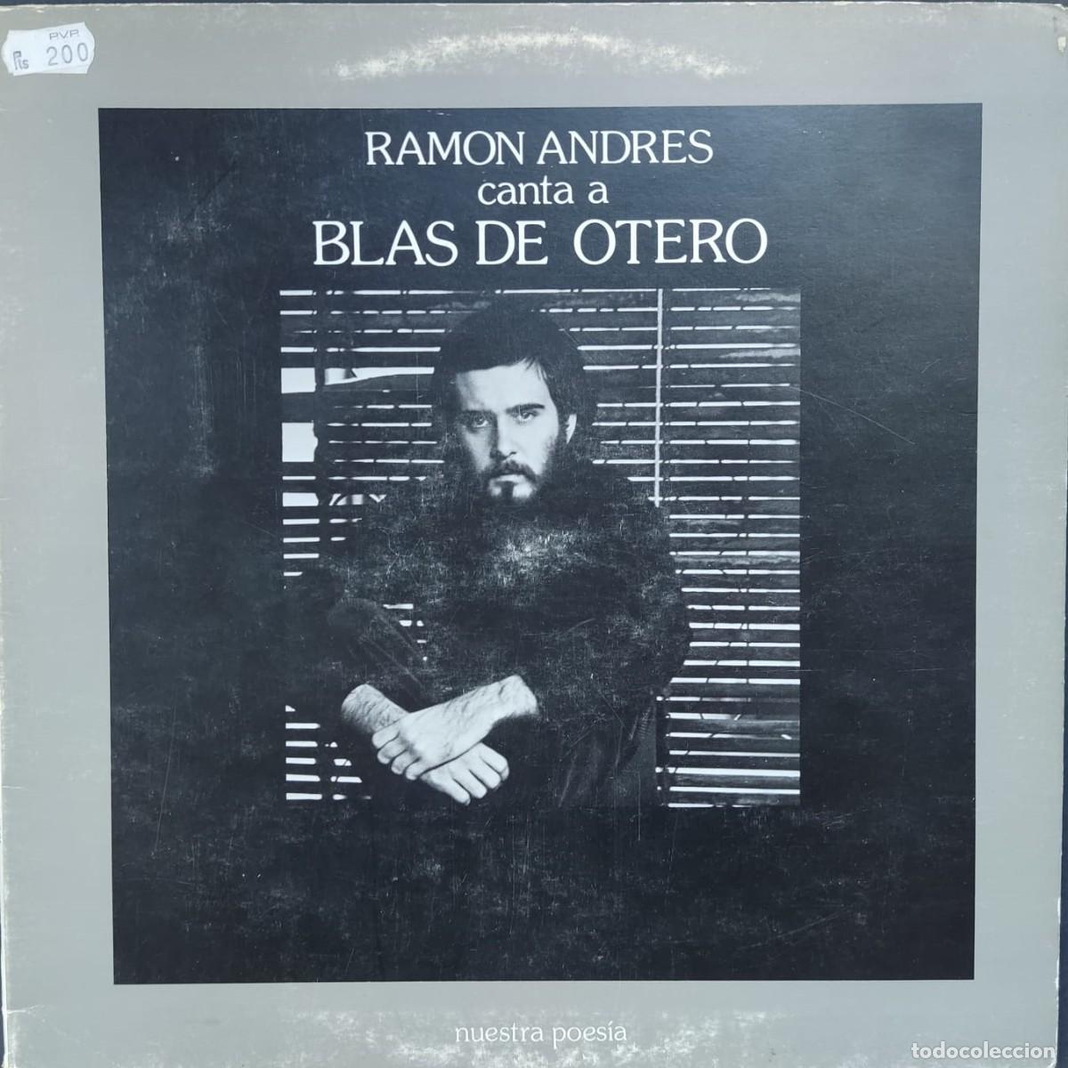 Discos de vinilo: RAM&Oacute;N ANDR&Eacute;S. CANTA A BLAS DE OTERO. LP - Foto 1