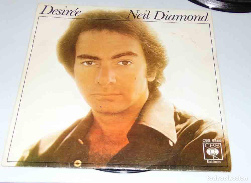 Discos de vinilo: NEIL DIAMOND - DESIREE - SINGLE DE 1977 - Foto 4
