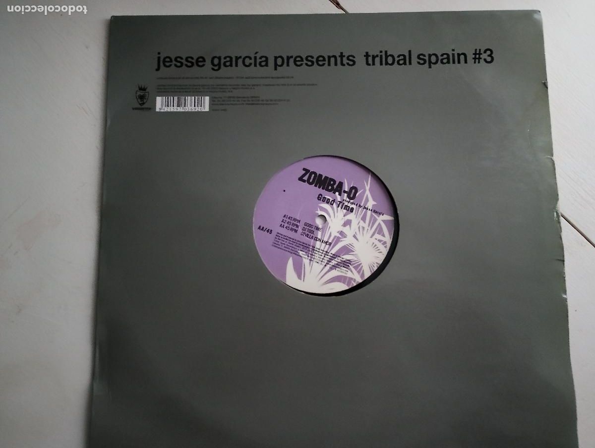 Discos de vinilo: Jesse Garcia &ndash; Tribal Spain #3 - Foto 1
