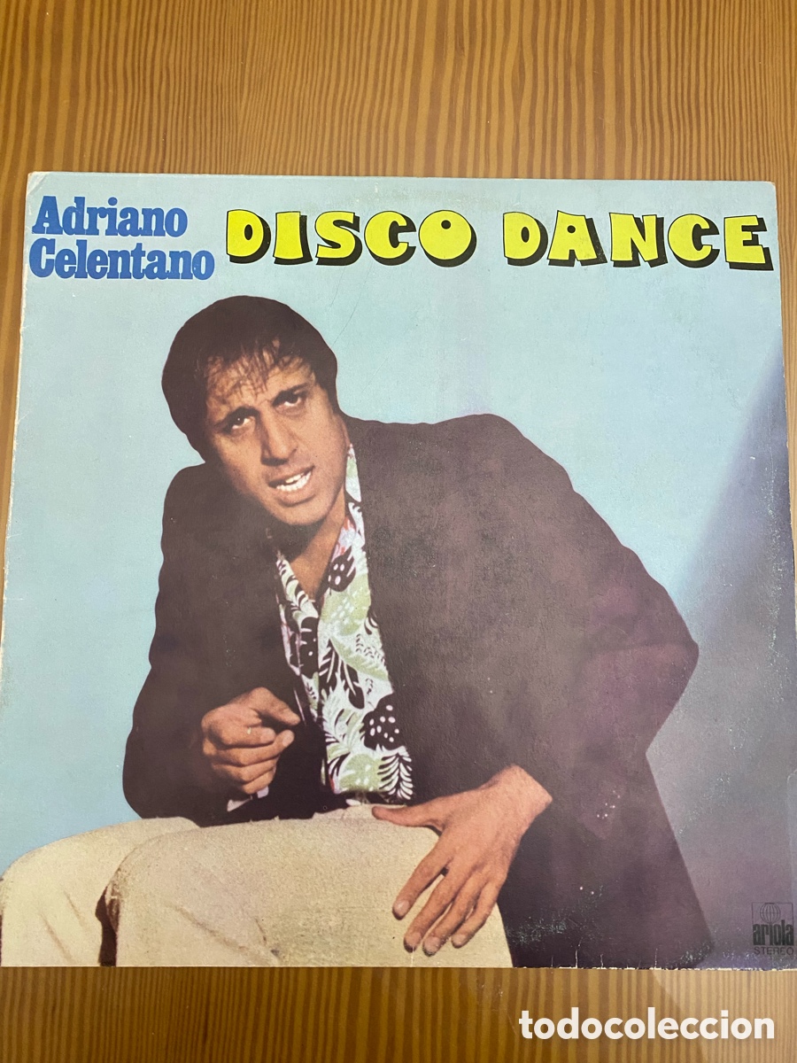 Discos de vinilo: Disco de Vinilo (LP) Adriano Celentano &ldquo;Disco Dance&rdquo; - Foto 1