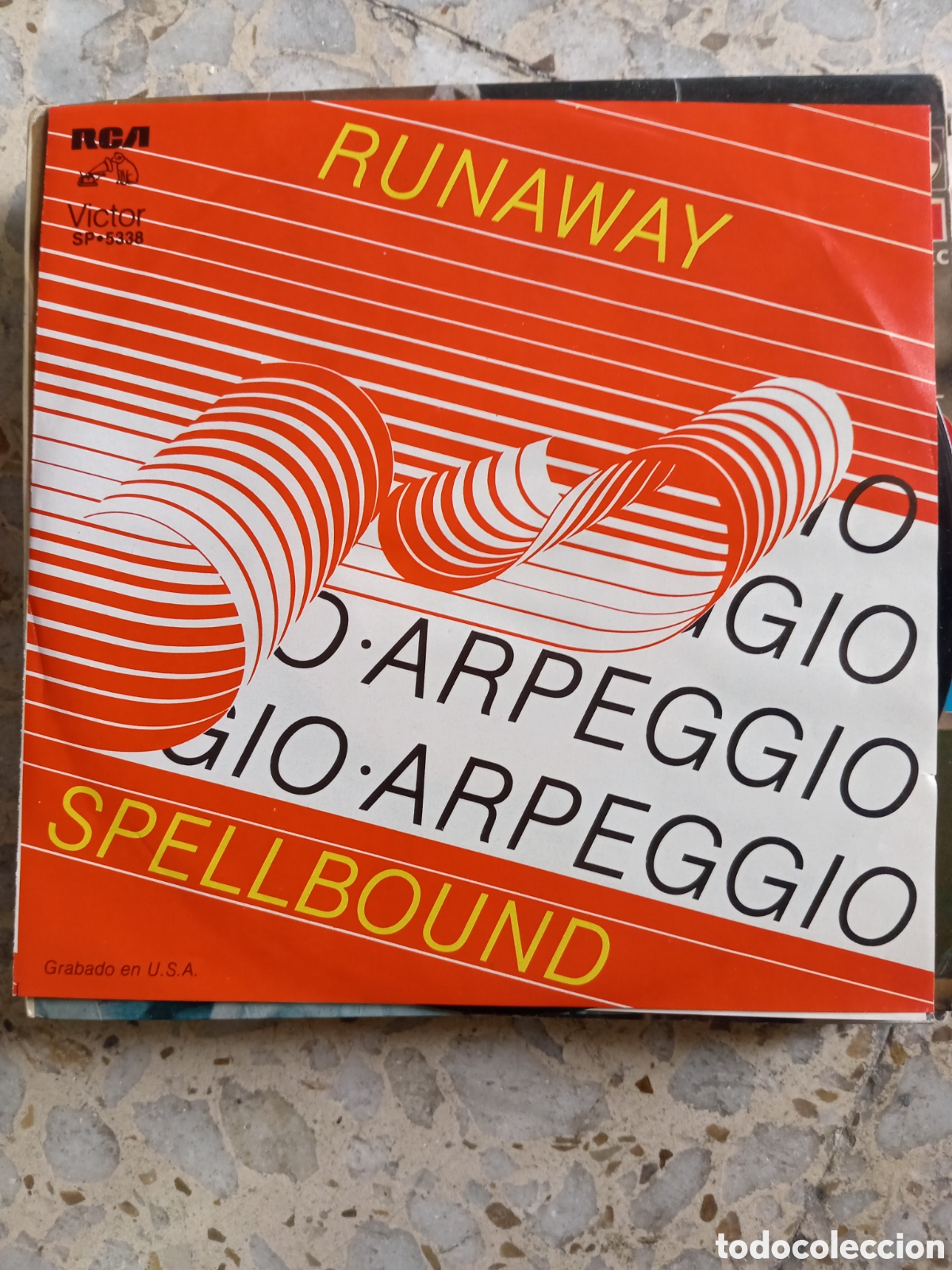 Discos de vinilo: SGL RUNAWAY SPELLBOUND ARPEGIO 1980 MEXICO - Foto 1
