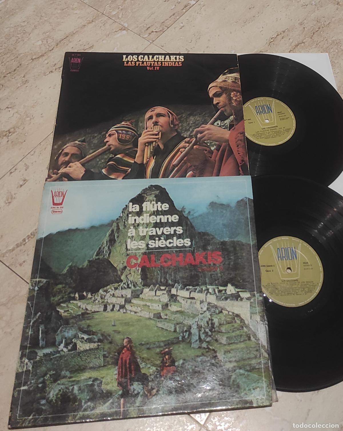 Discos de vinilo: LOTE DOS LP DE CALCHAKIS-VOLUME 6 / VOLUME IV / - Foto 1