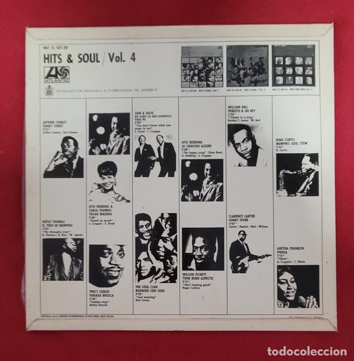 Discos de vinilo: Disco de vinilo Hits & Soul /4 LP - Foto 2