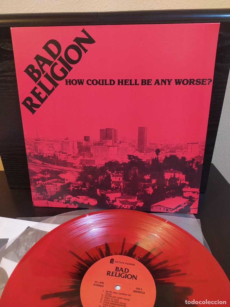 Discos de vinilo: BAD RELIGI&Oacute;N HOW COULD HELL BE ANY WORSE? - Foto 1