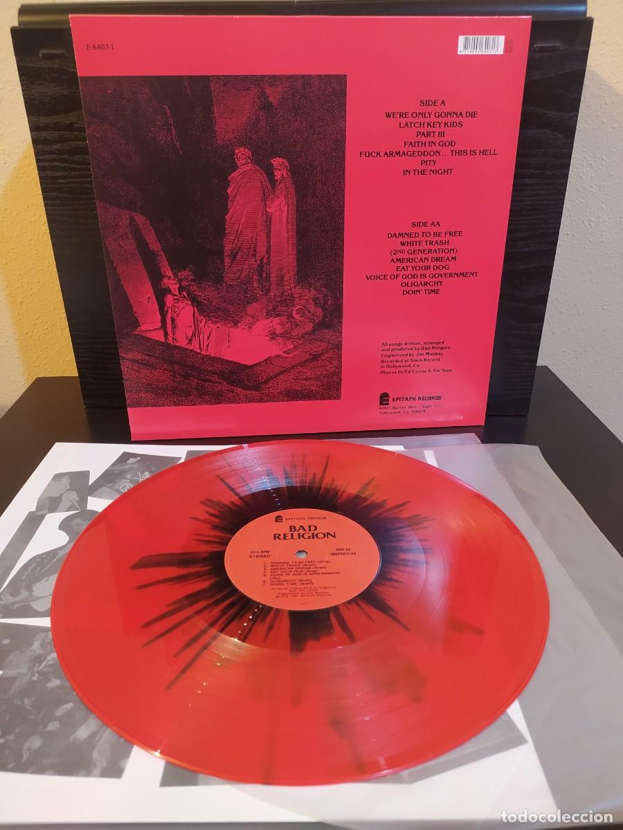 Discos de vinilo: BAD RELIGI&Oacute;N HOW COULD HELL BE ANY WORSE? - Foto 2
