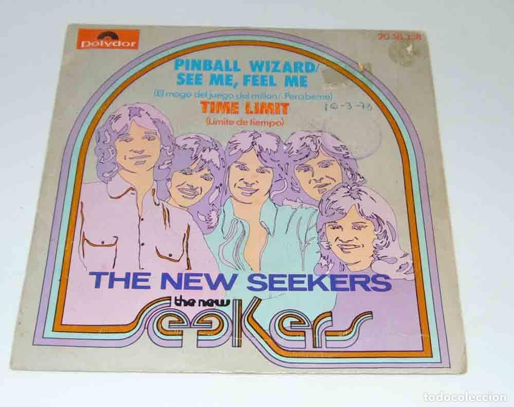Discos de vinilo: THE NEW SEEKERS - PINBALL WIZARD - SINGLE 1973 - Foto 2