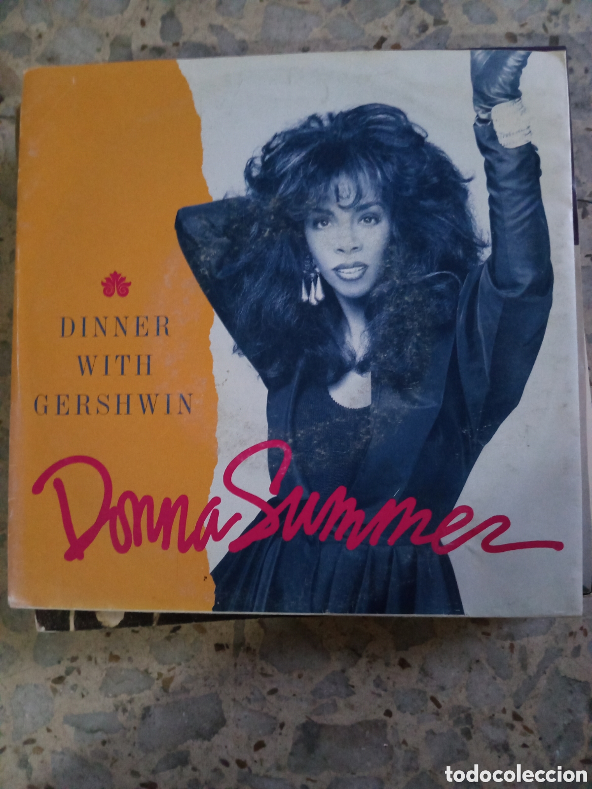 Discos de vinilo: SGL DONNA SUMMER DINNER WITH GERSHWIN 1987 - Foto 1