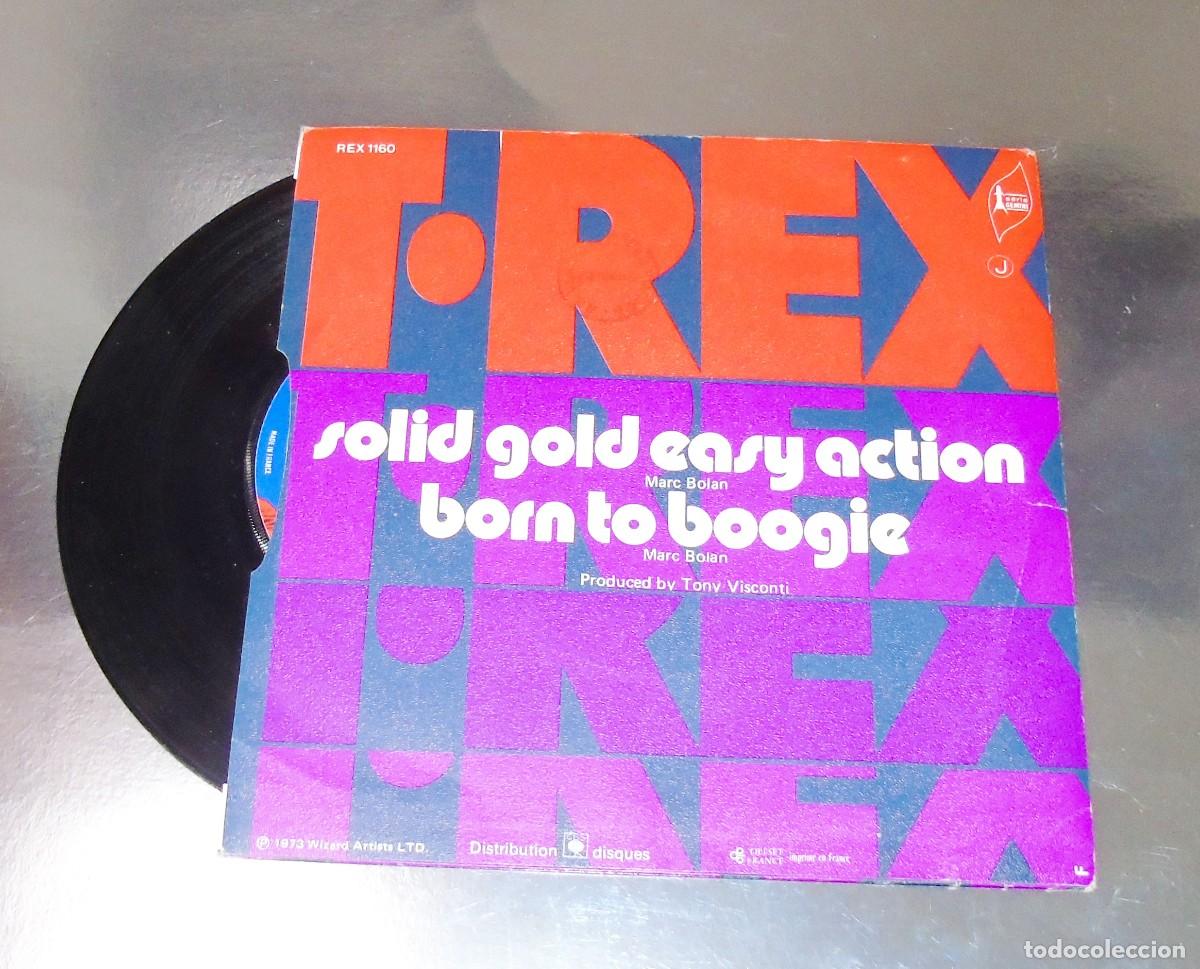 Discos de vinilo: T. REX ------SOLID GOLD EASY ACTION & BORN TO BOOGIE ------ - Foto 3