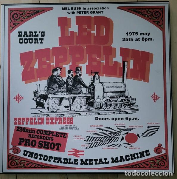 Discos de vinil: Led Zeppelin &ndash; Unstoppable Metal Machine - Earl's Court May 25th, 1975 5lp