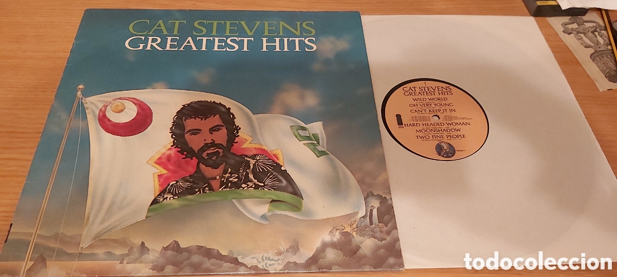 Discos de vinilo: B-CAT STEVENS GREATEST HITS, 1975 LP - Foto 1