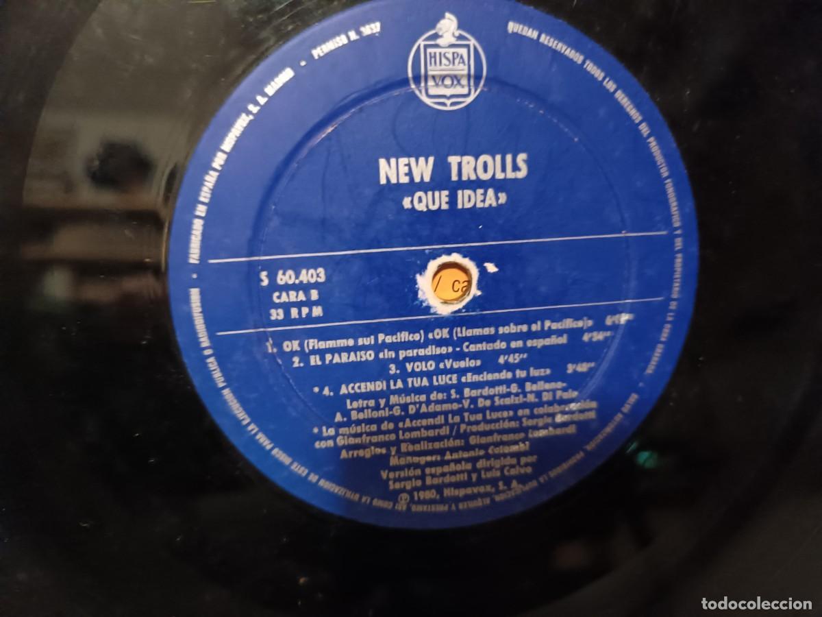 Discos de vinilo: New Trolls Que Idea......... - Foto 3