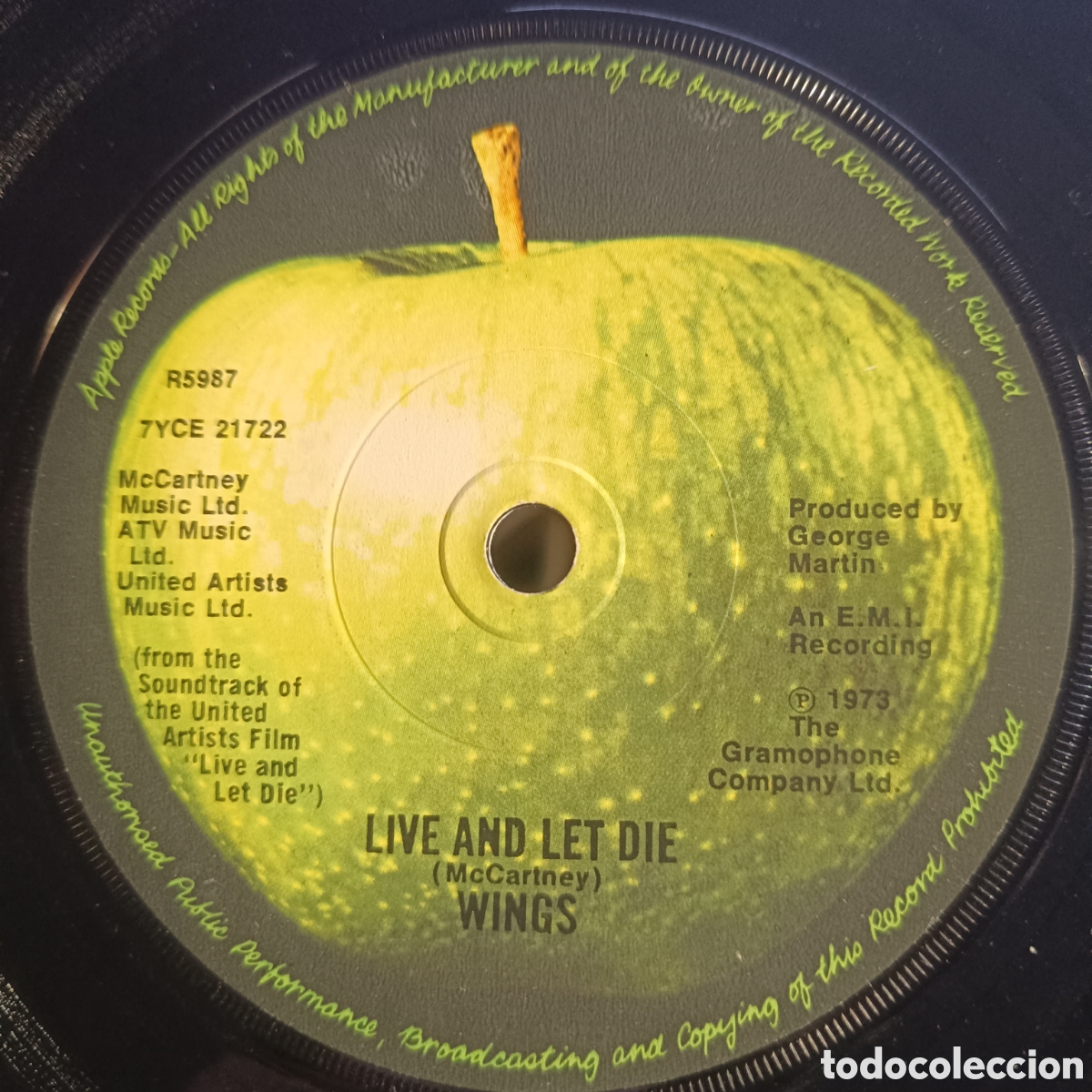 Discos de vinilo: Wings &ndash; Live And Let Die - Foto 1