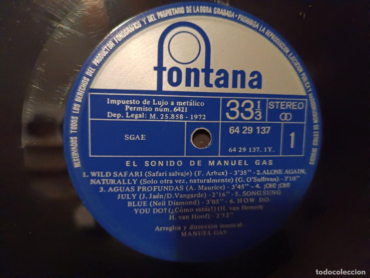 Discos de vinilo: El sonido de Manuel gas - Foto 3