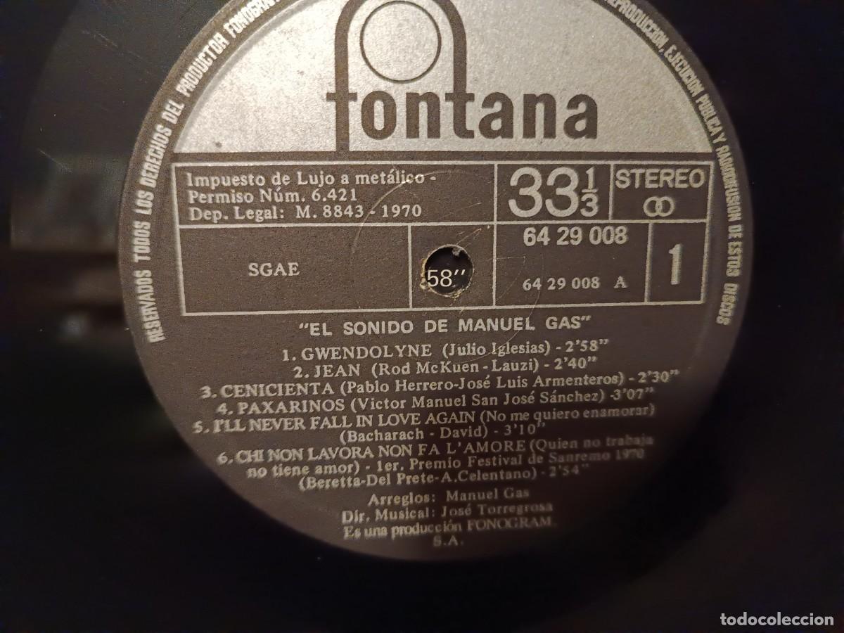 Discos de vinilo: El sonido de Manuel gas - Foto 3