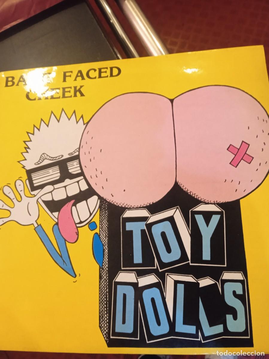 Discos de vinilo: TOY DOLLS- BARE FACED CHEEK. LP - Foto 1
