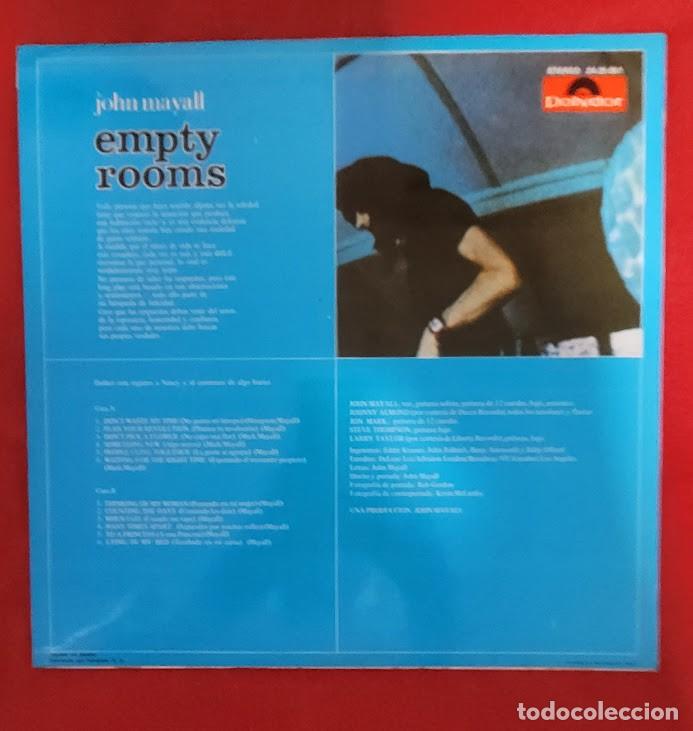 Discos de vinilo: John Mayall LP Empty Rooms Esp.1970 - Foto 2
