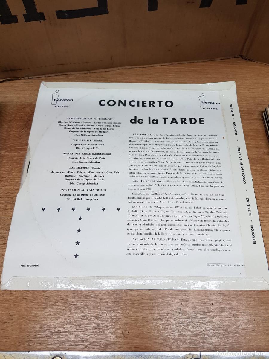 Discos de vinilo: CONCIERTO DE LA TARDE-CASCANUECES - Foto 2