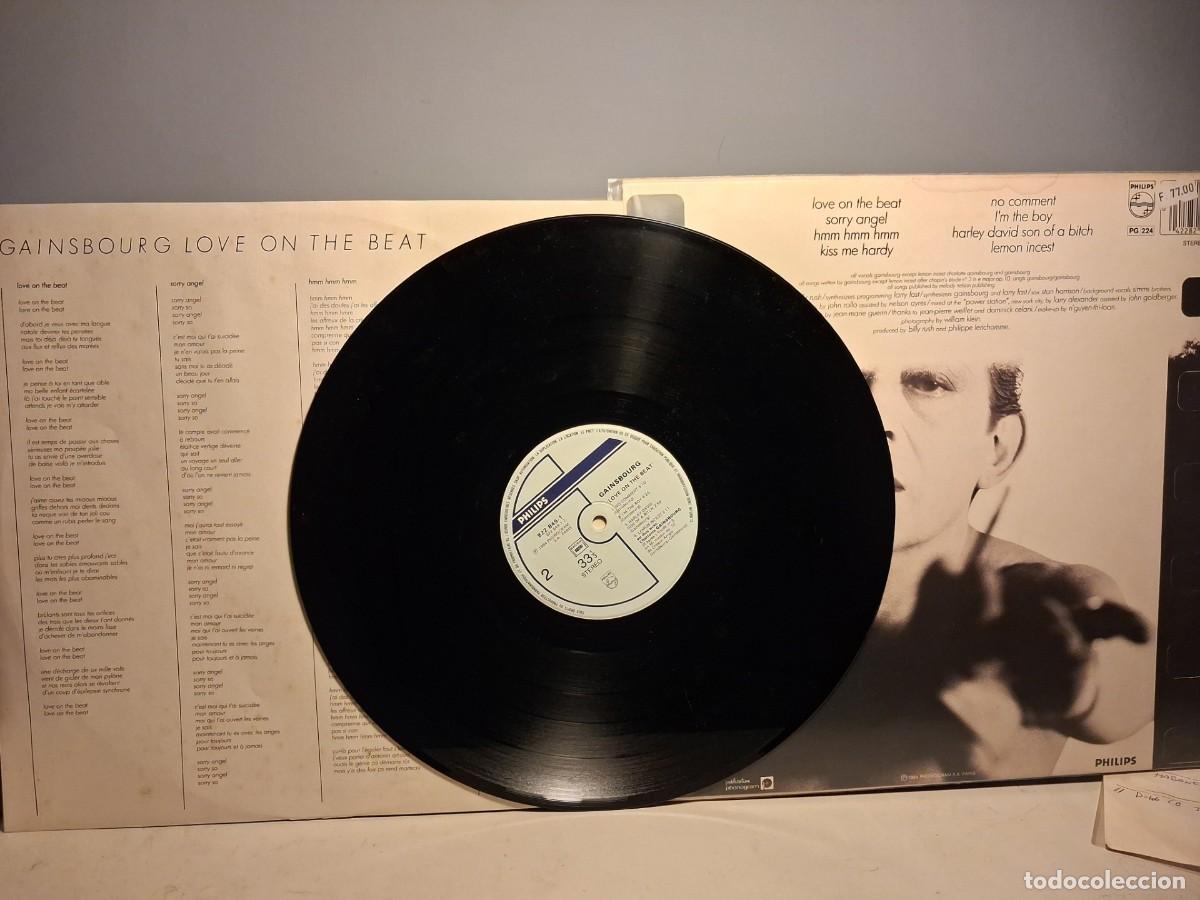 Discos de vinilo: LP SERGE GAINSBOURG : ON THE BEAT - Foto 3