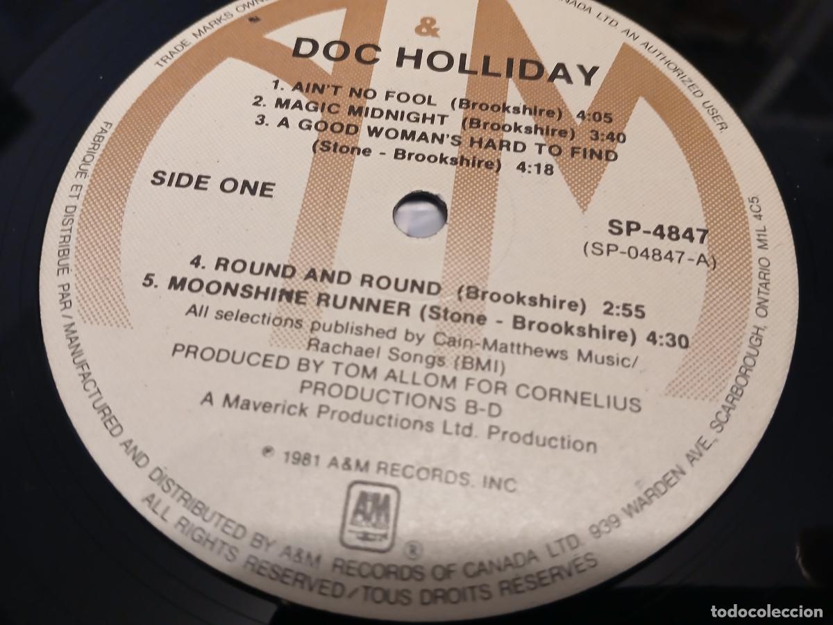 Discos de vinilo: Doc Holliday &ndash; Doc Holliday- (1981) LP disco vinilo - Foto 3