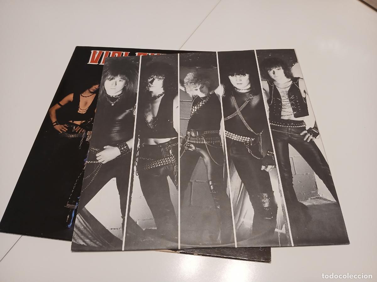 Discos de vinilo: Rox &ndash; Violent Breed- (1983) LP disco vinilo - Foto 5