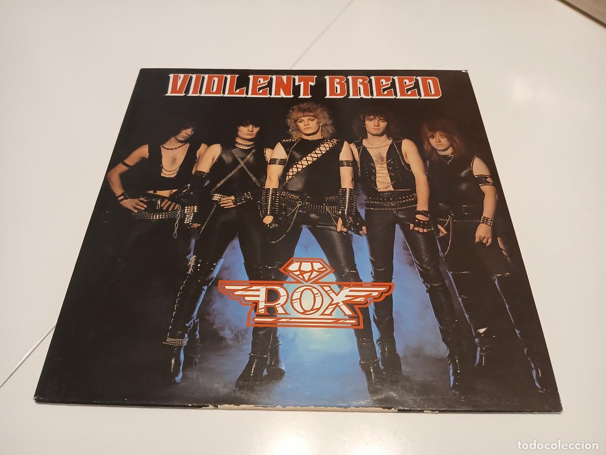 Discos de vinilo: Rox &ndash; Violent Breed- (1983) LP disco vinilo - Foto 1
