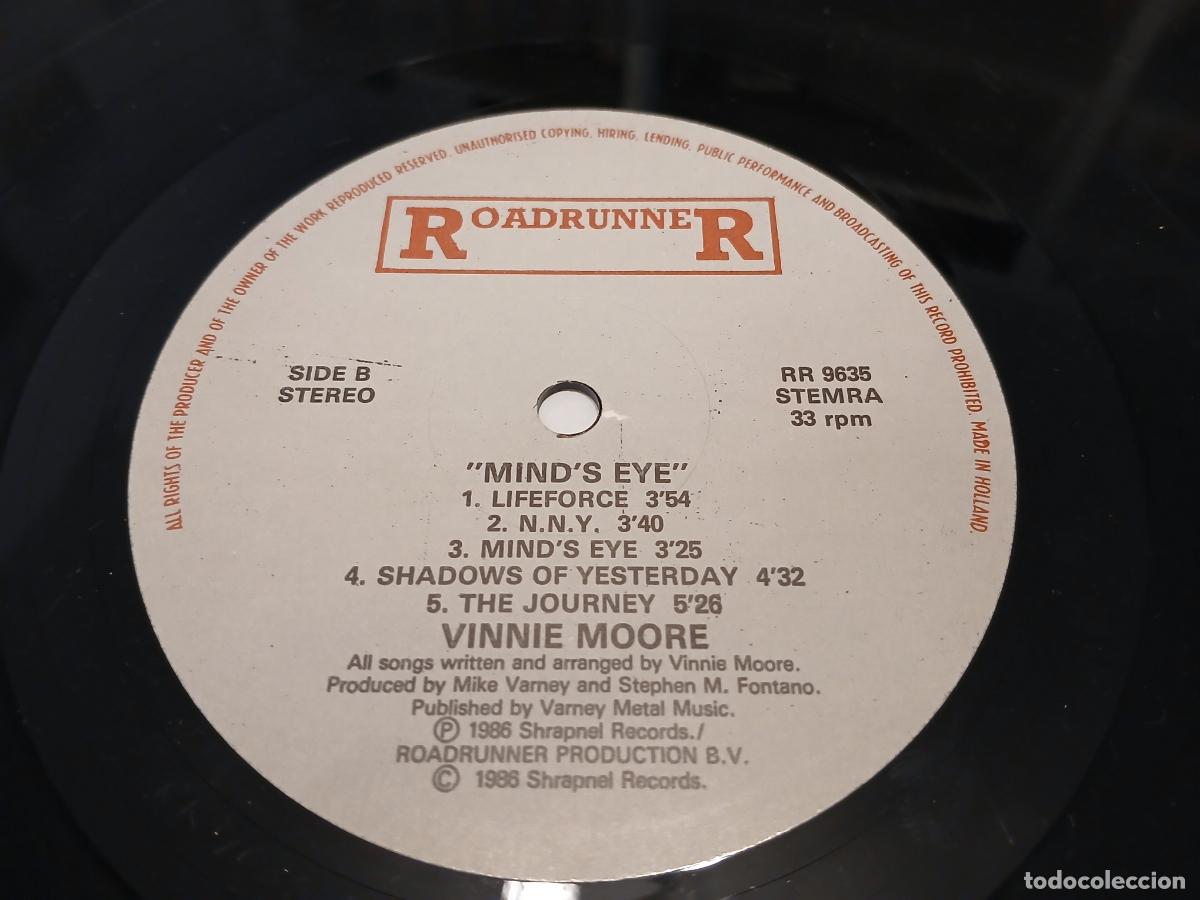 Discos de vinilo: Vinnie Moore &ndash; Minds Eye- (1986) LP disco vinilo - Foto 3