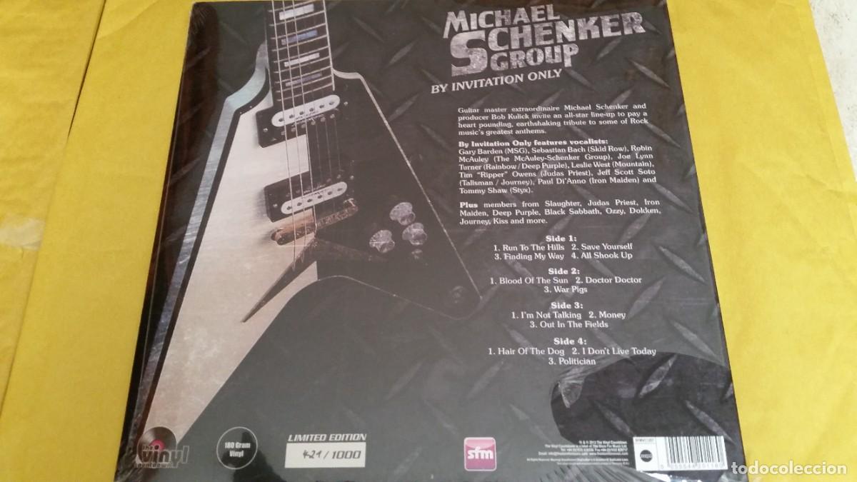 Discos de vinilo: Michael Schenker Group* &lrm;&ndash; By Invitation Only_Vinilo - Foto 2
