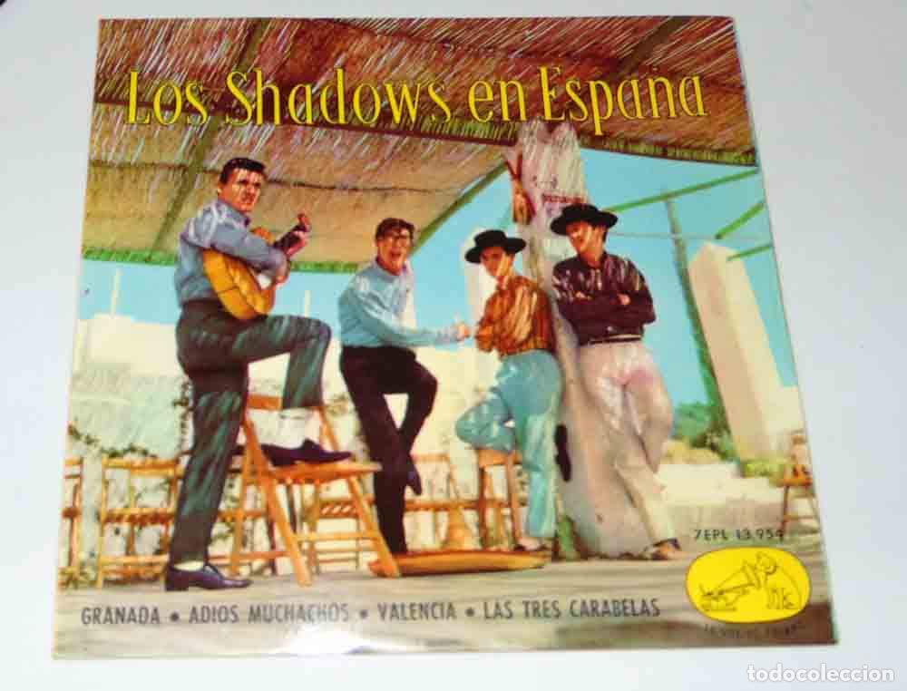 Discos de vinilo: The Shadows&lrm;&ndash; Los Shadows En Espa&ntilde;a - EP 1963 - Foto 1