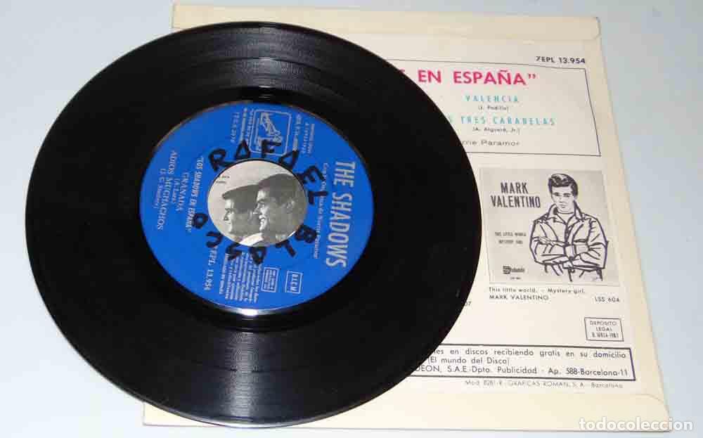 Discos de vinilo: The Shadows&lrm;&ndash; Los Shadows En Espa&ntilde;a - EP 1963 - Foto 4