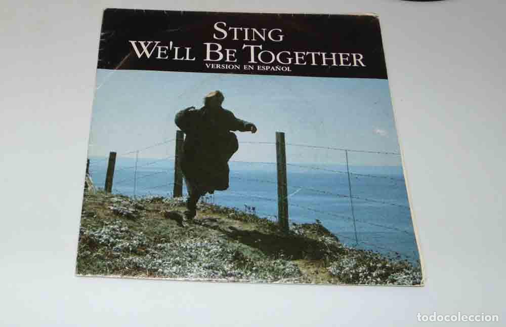 Discos de vinilo: STING - WELL BE TOGETHER - SINGLE 1987 - Foto 5
