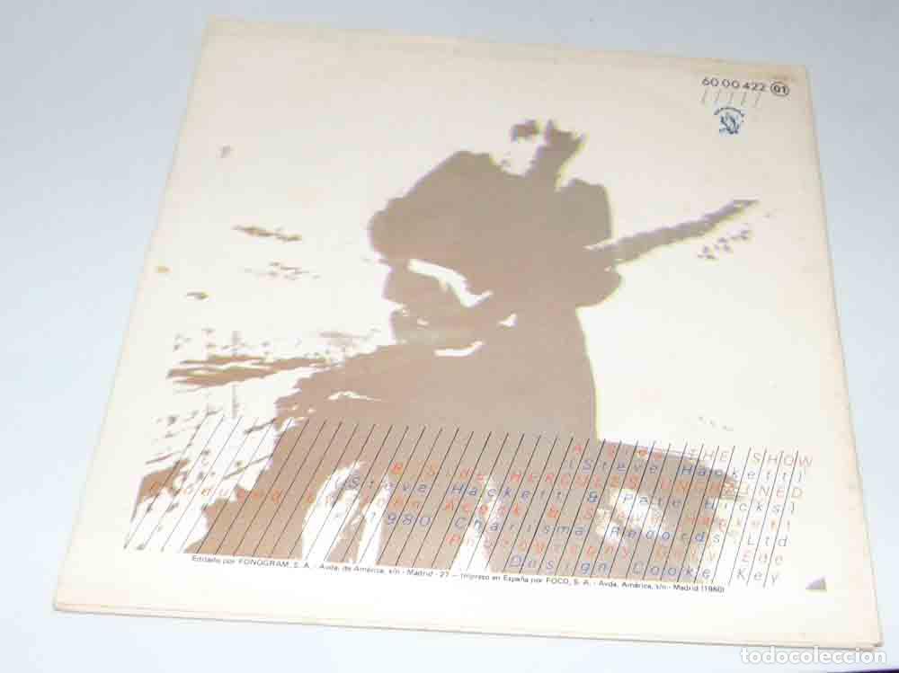 Discos de vinilo: Steve Hackett - The Show - SINGLE 1980 - Foto 3