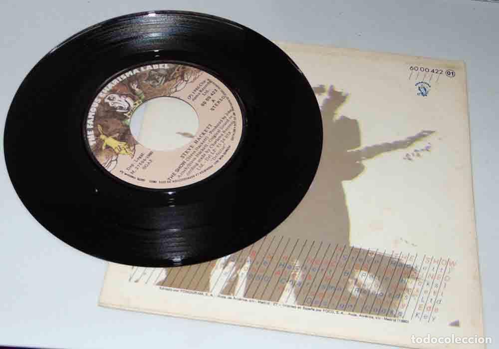 Discos de vinilo: Steve Hackett - The Show - SINGLE 1980 - Foto 5
