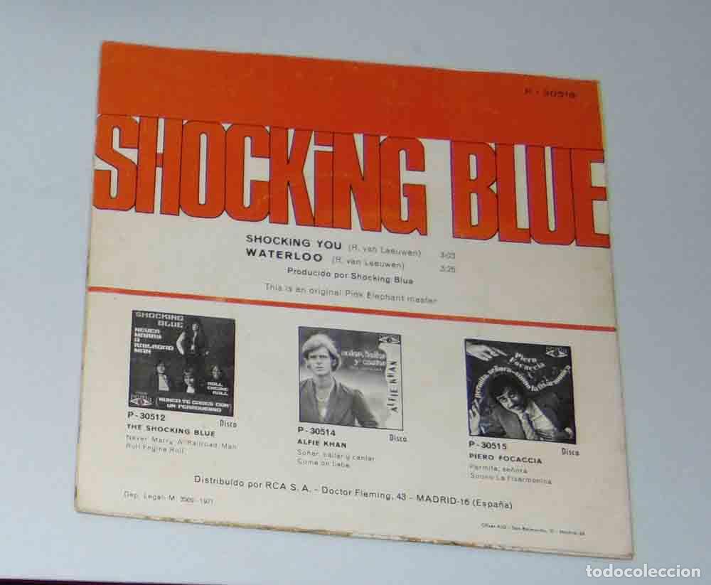 Discos de vinilo: Shocking Blue&lrm;&ndash; Shocking You / Waterloo - SINGLE - Foto 2