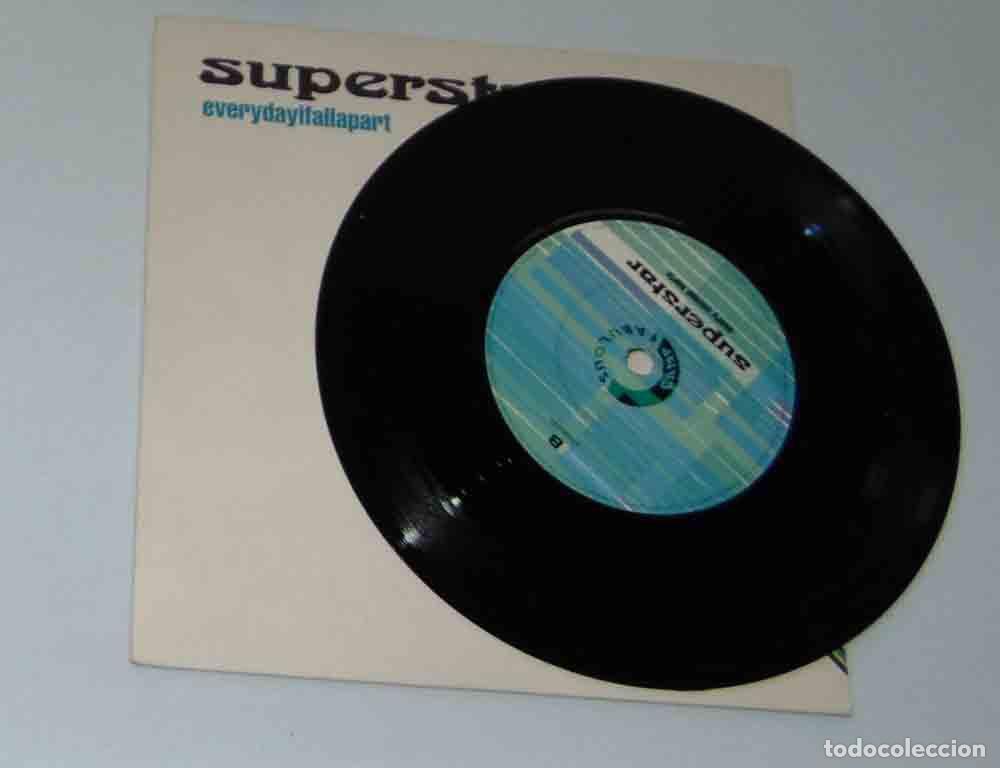Discos de vinilo: SUPERSTAR - EVERY DAY I FALL APART - SINGLE VINILO 1997 - Foto 5