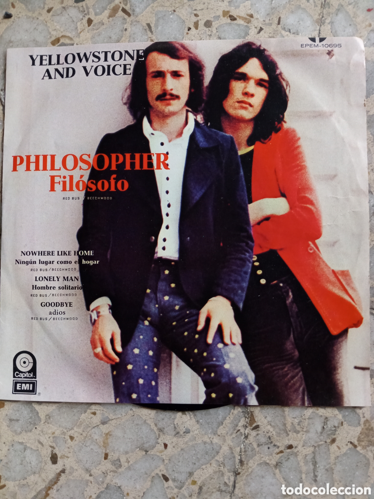 Discos de vinilo: EP YELLOWSTONE AND VOICE PHILOSOPHER 1973 MEXICO - Foto 1