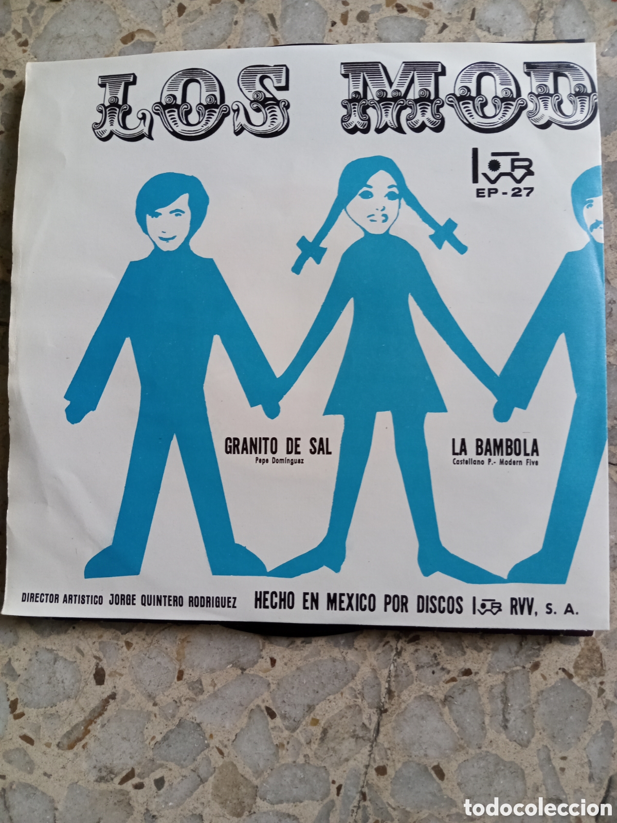 Discos de vinilo: EP THE MODERN FIVE GRANITO DE SAL MEXICO - Foto 2