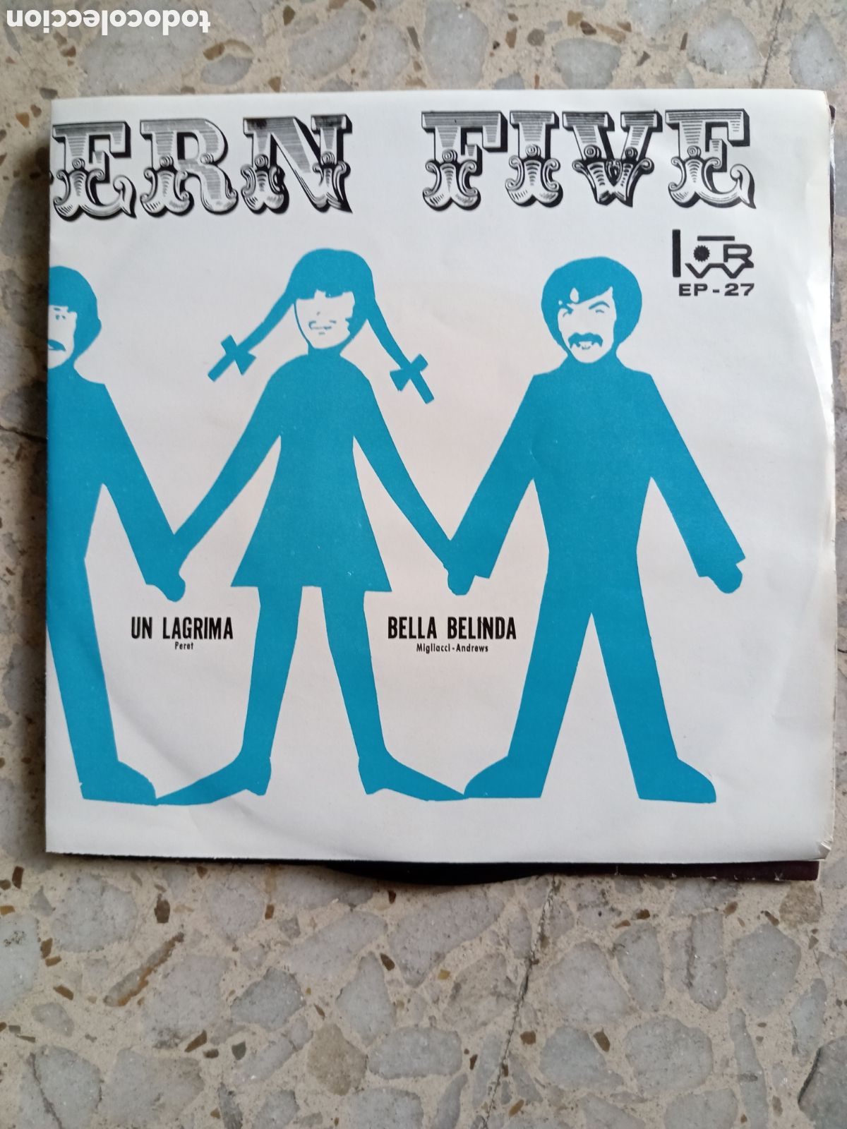 Discos de vinilo: EP THE MODERN FIVE GRANITO DE SAL MEXICO - Foto 1