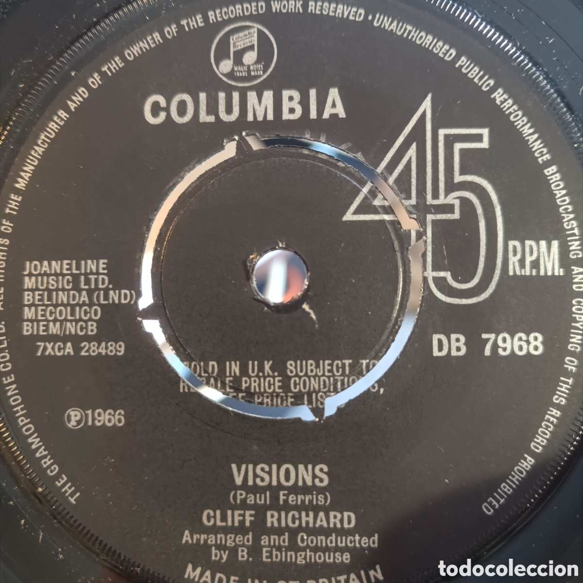 Discos de vinilo: Cliff Richard &ndash; Visions - Foto 1