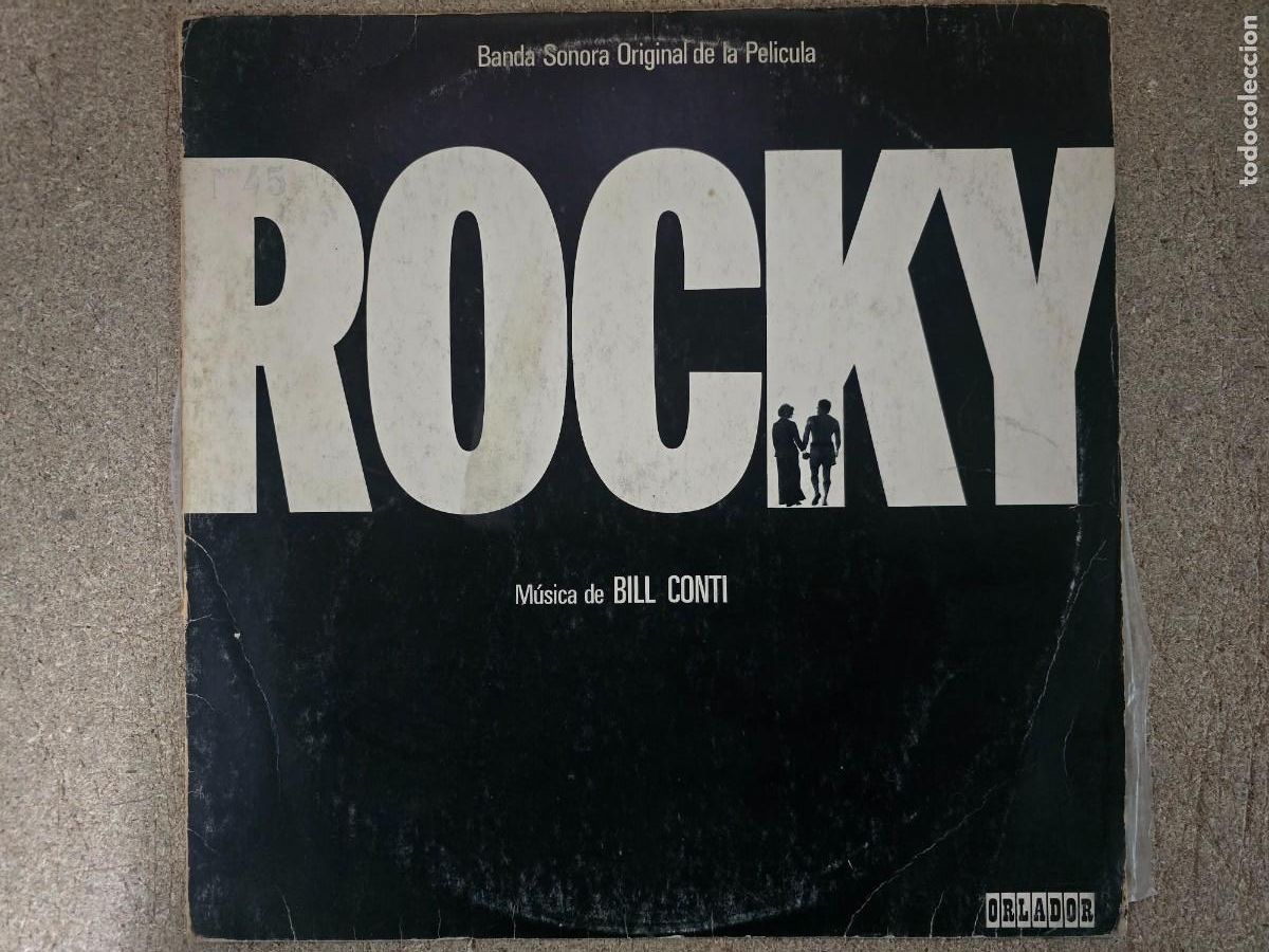 Discos de vinilo: Disco LP.BSO Rocky.a&ntilde;o 1976 - Foto 1
