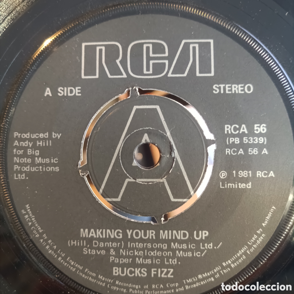 Discos de vinilo: Bucks Fizz &ndash; Making Your Mind Up - Foto 1