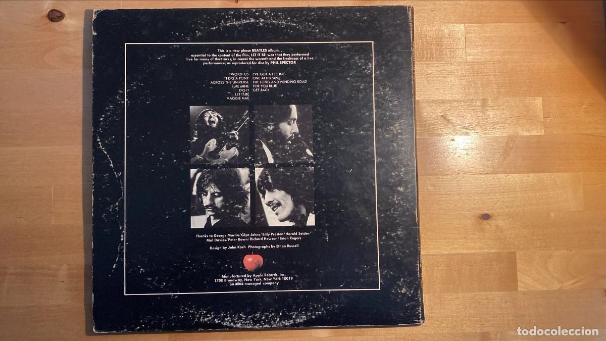 Discos de vinilo: The Beatles &ndash; Let It Be - Foto 3