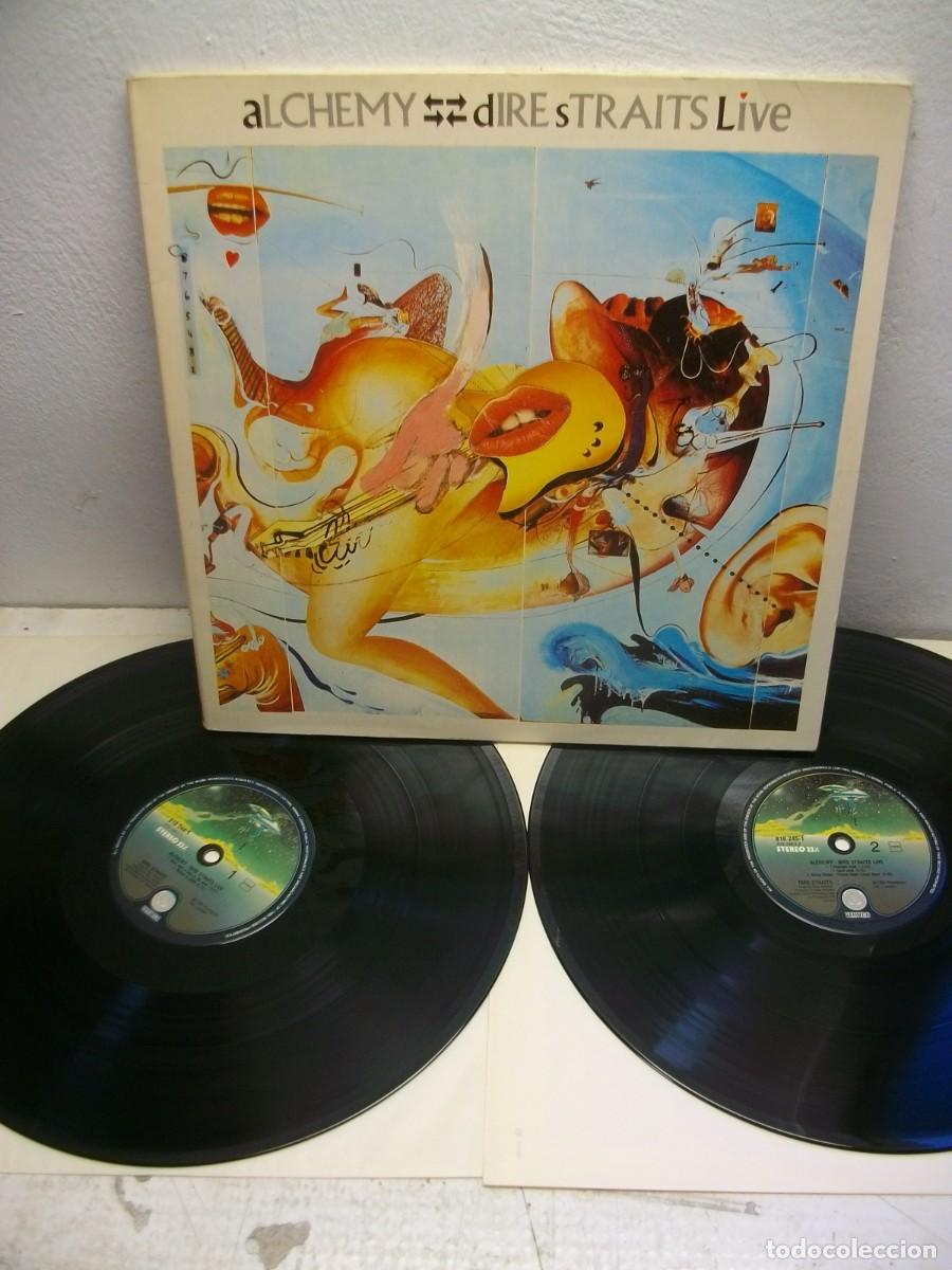 Discos de vinilo: DIRE STRAITS ALCHEMY LIVE 2 LP 1984 Netherlands - Foto 1
