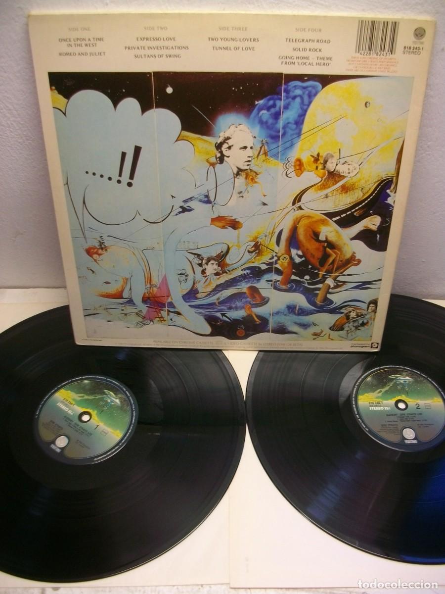 Discos de vinilo: DIRE STRAITS ALCHEMY LIVE 2 LP 1984 Netherlands - Foto 2