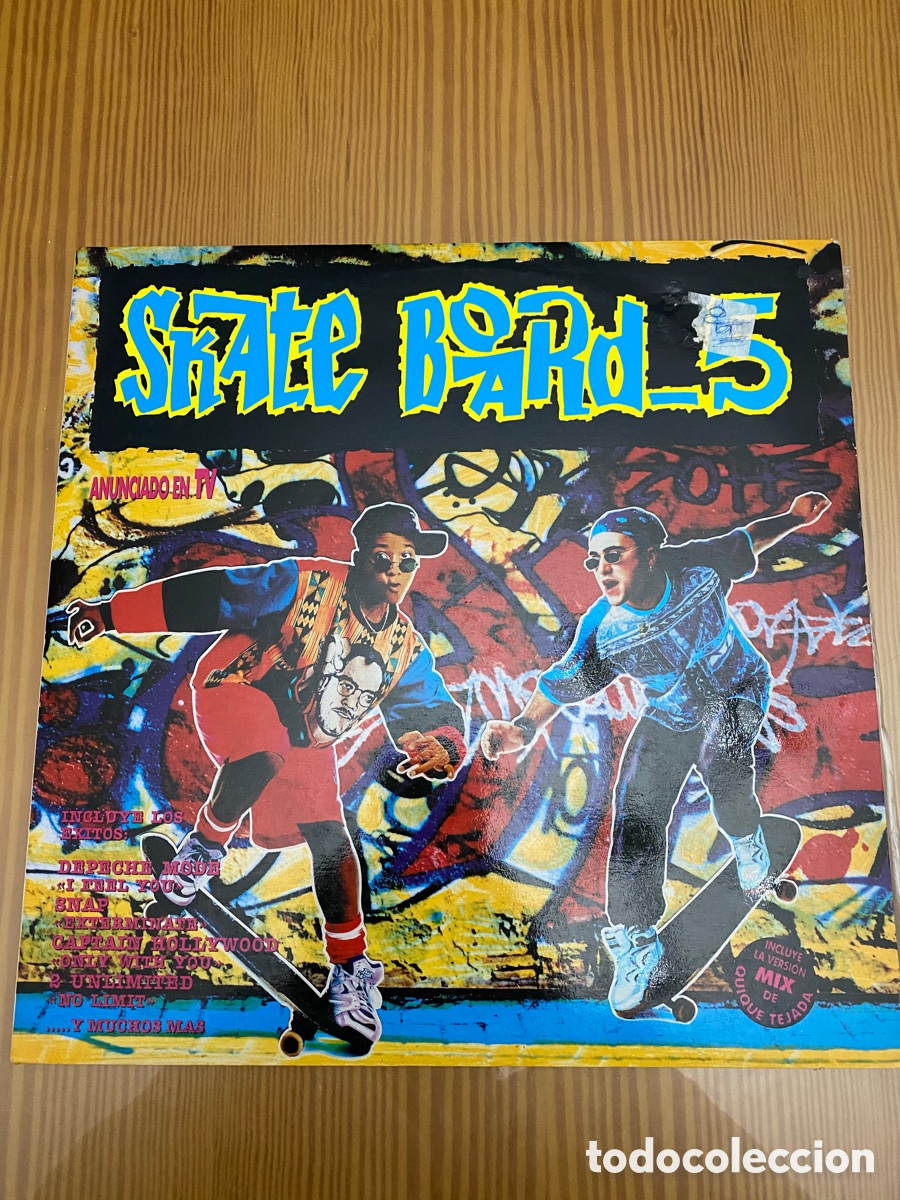 Discos de vinilo: Disco de Vinilo (Doble LP) Skateboard 5 - Foto 1