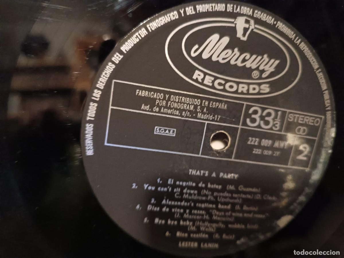 Discos de vinilo: Lester Lanin Thats a Party - Foto 3